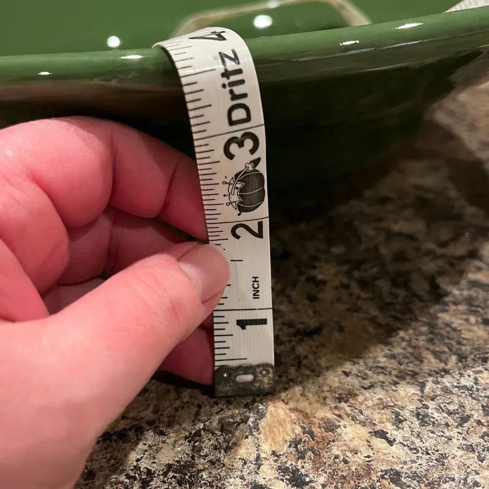 Williams Sonoma Green Serving Bowl
